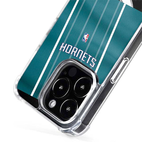 NBA Charlotte Hornets Jersey iPhone 15 Pro MagSafe Case